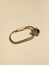 Load image into Gallery viewer, NAT + NOOR - Brass Flower Keychain