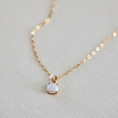 Katie Waltman Jewelry - Opal Drop Necklace