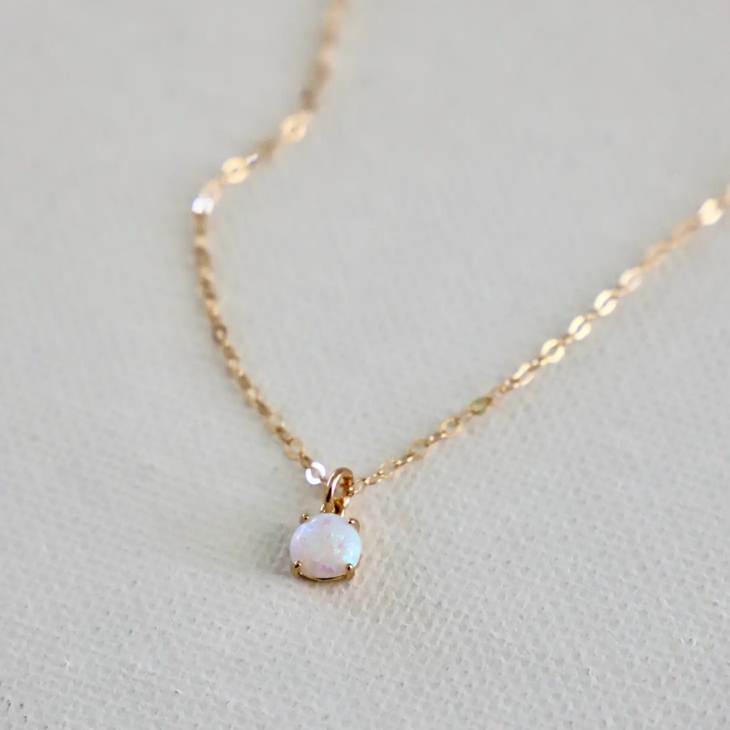 Katie Waltman Jewelry - Opal Drop Necklace