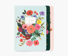 Load image into Gallery viewer, Rifle Paper Co. Set of 3 Notebooks