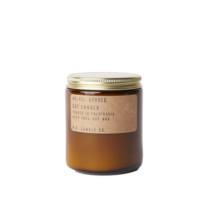P.F. Candle Co. Spruce - 7.2 oz Soy Candle