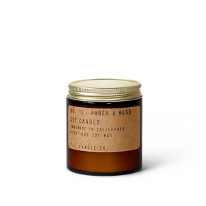 P.F. Candle Co. Amber & Moss - 3.5 oz Soy Candle