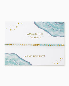 Kindred Row Bracelet - Amazonite Gemstone