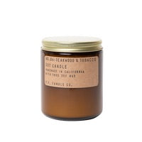 Load image into Gallery viewer, P.F. Candle Co. Teakwood &amp; Tobacco - 7.2 oz Soy Candle