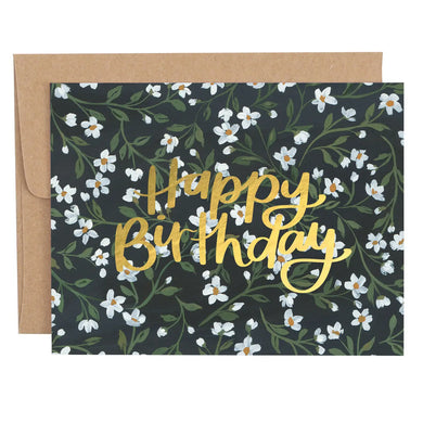 1Canoe2 Floral Happy Birthday Greeting Card
