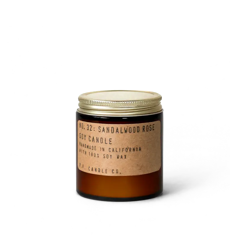 P.F. Candle Co. Sandalwood Rose - 3.5 oz Soy Candle